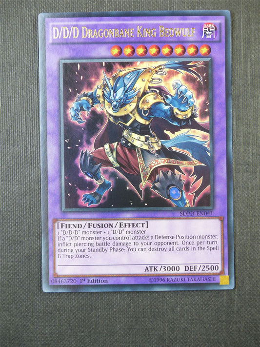 D/D/D Dragonbane King Beowulf - Yugioh Card #9LB