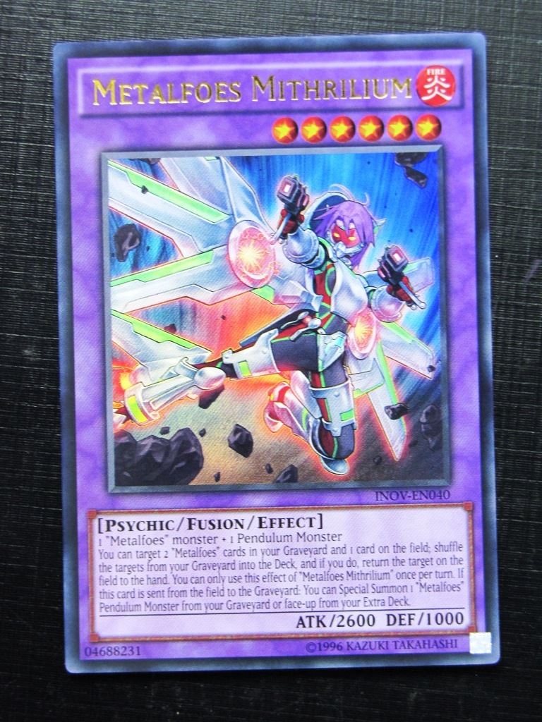 METALFOES MITHRILUM INOV ULTRA RARE - Yugioh Card # 1B3