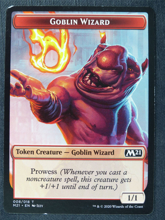 Goblin Wizard Token - Mtg Magic Cards #PS