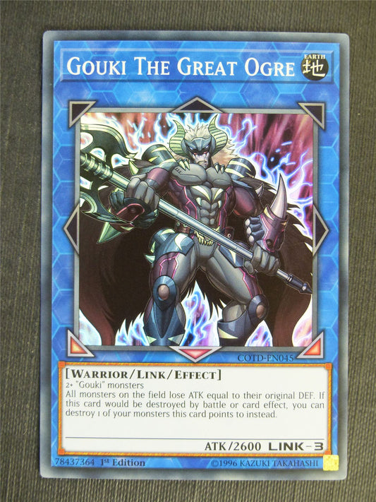 Gouki the Great Ogre COTD Super Rare - 1st ed - Yugioh Cards #29G