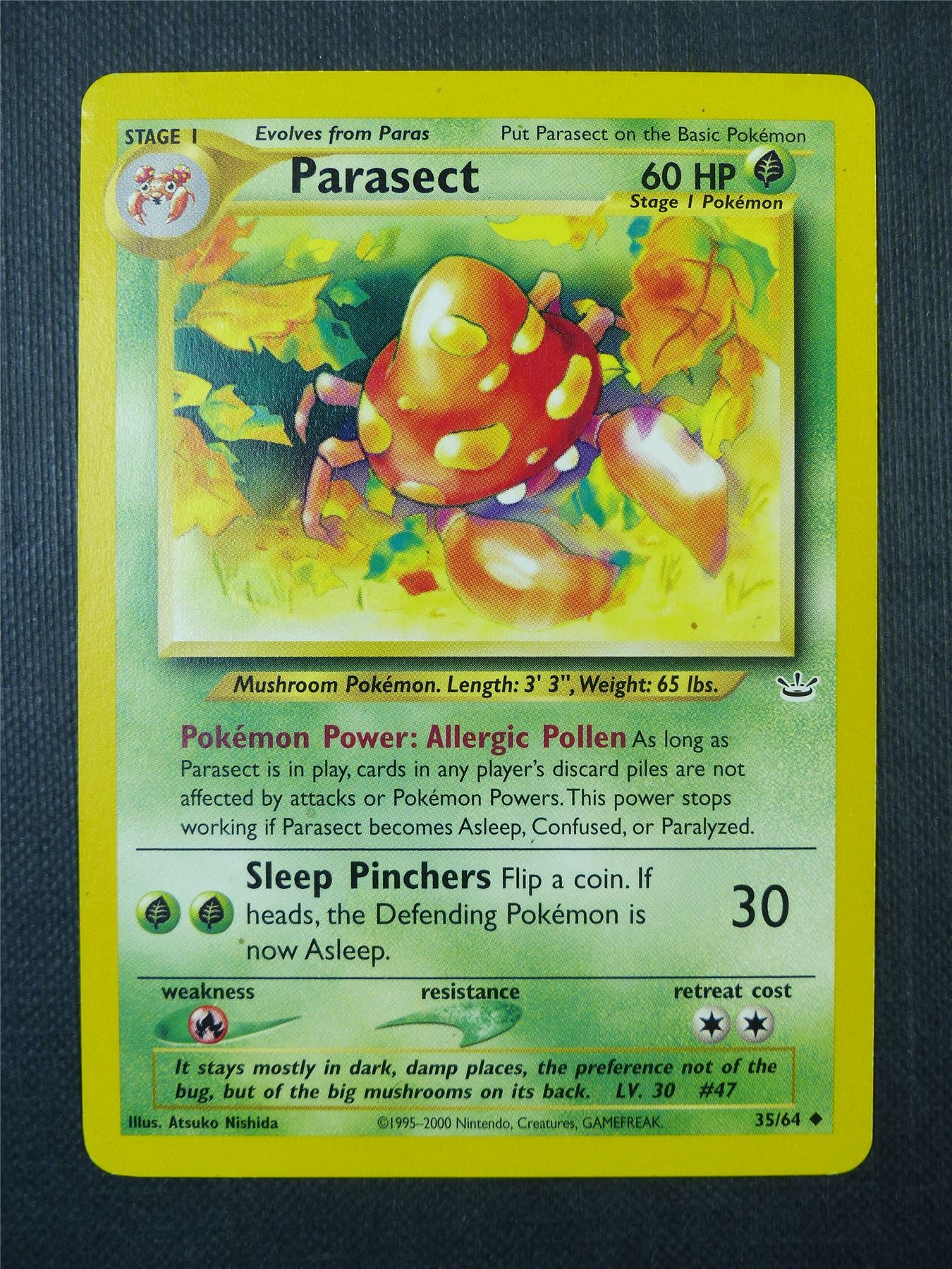 Parasect 35/64 - Pokemon Card #9WQ