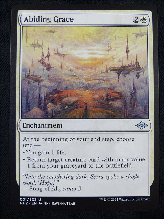 Abiding Grace - Mtg Card #1XK