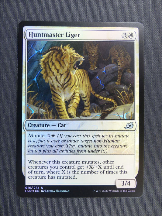 Huntmaster Liger Foil - IKO - Mtg Card