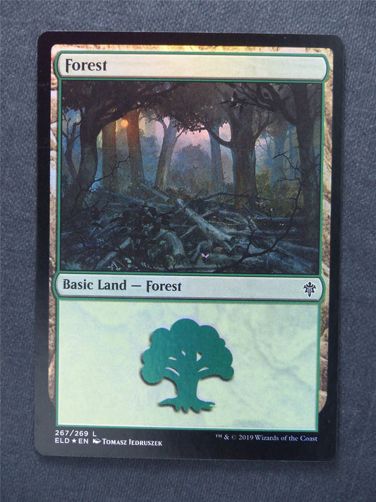 Forest 267/269 Foil - Mtg Magic Cards #YT