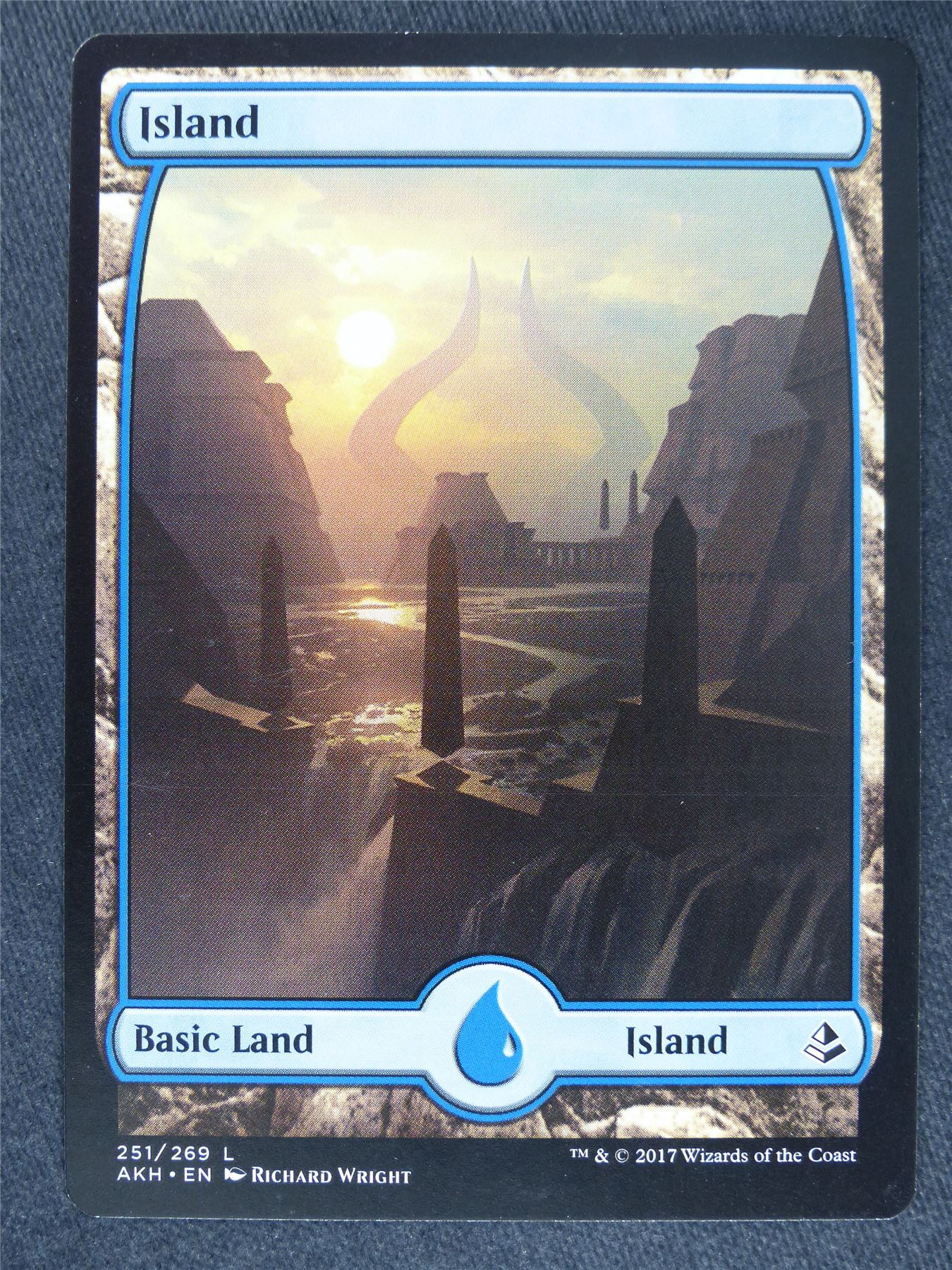 Island Full Art 251/269 - Mtg Magic Cards #X