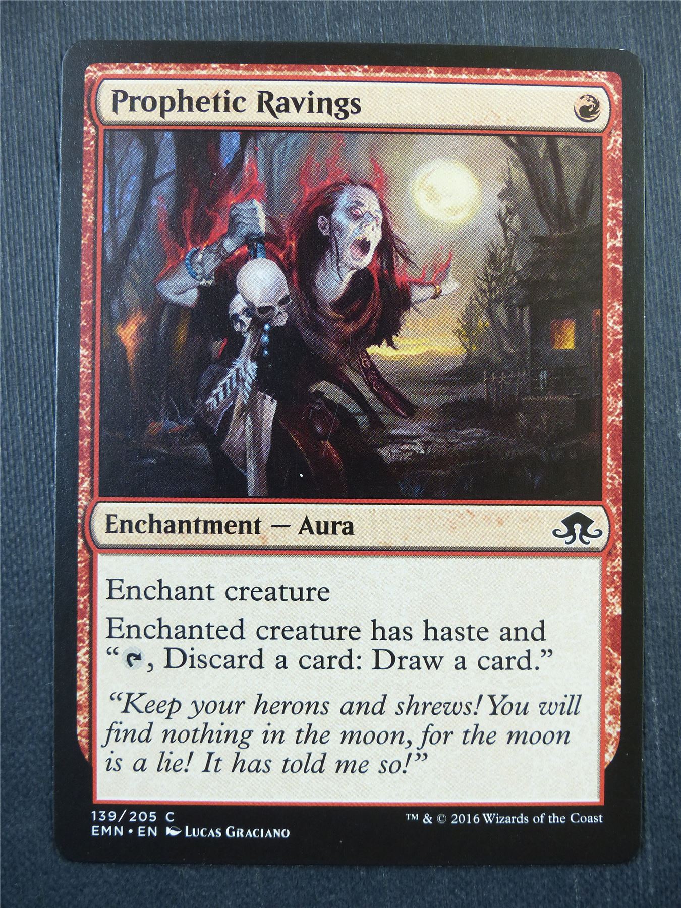 Prophetic Ravings - Mtg Card #4DE