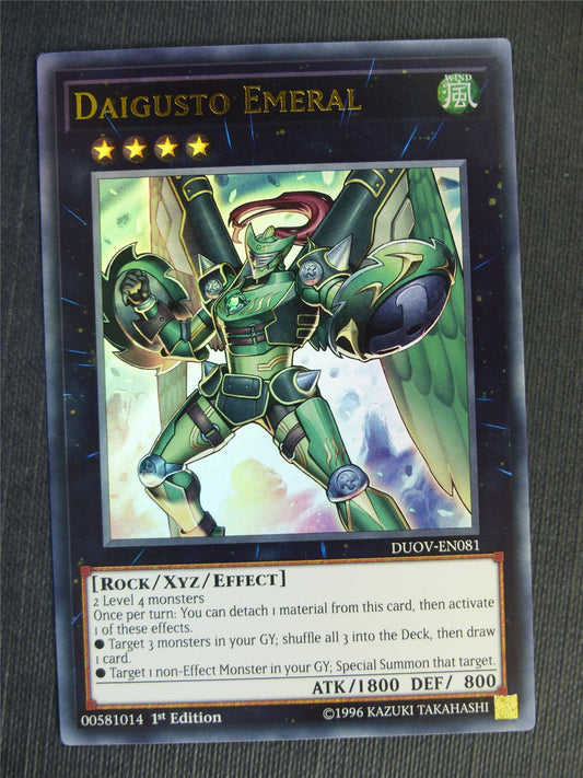 Daigusto Emeral DUOV Ultra Rare - 1st ed - Yugioh Cards #2B0