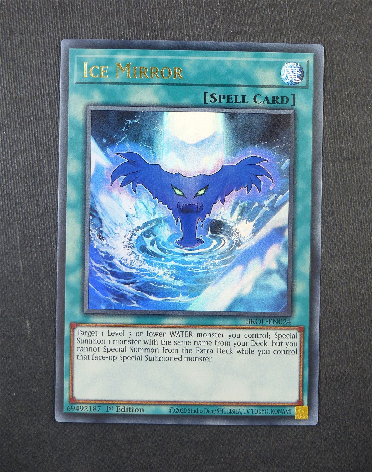 Ice Mirror BROL Ultra Rare 1st Ed - Yugioh Card #5G3