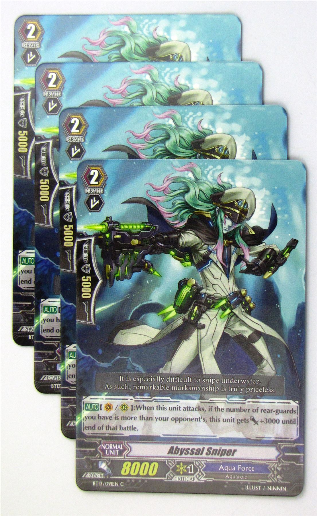 Cardfight!! Vanguard - Abyssal Sniper x4 BT13/091EN C