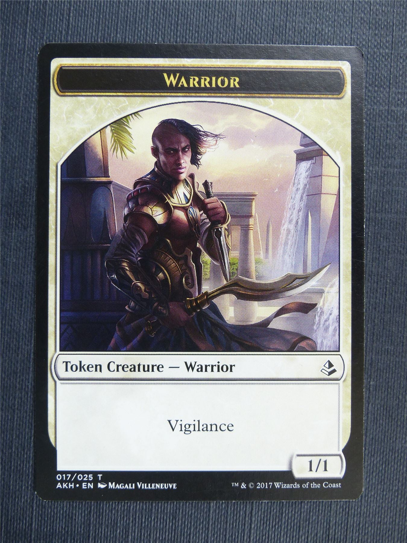 Warrior / Honored Hydra - Token - Mtg Magic Cards #30C