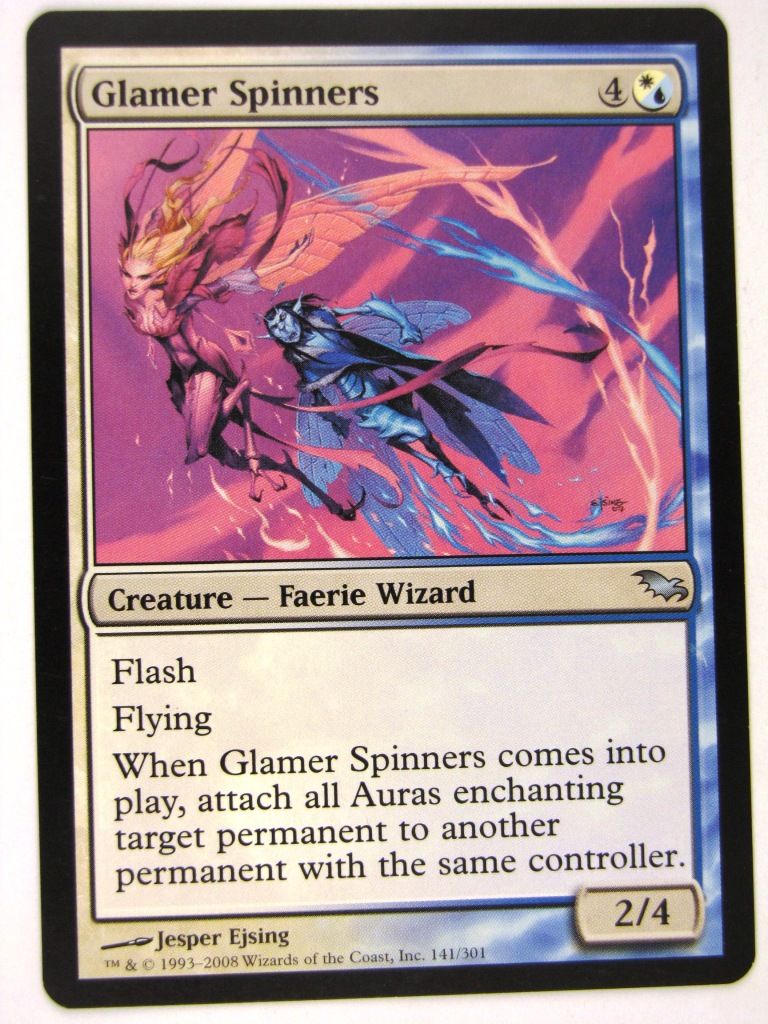 MTG Magic: the Gathering Cards: GLAMER SPINNERS: SHM