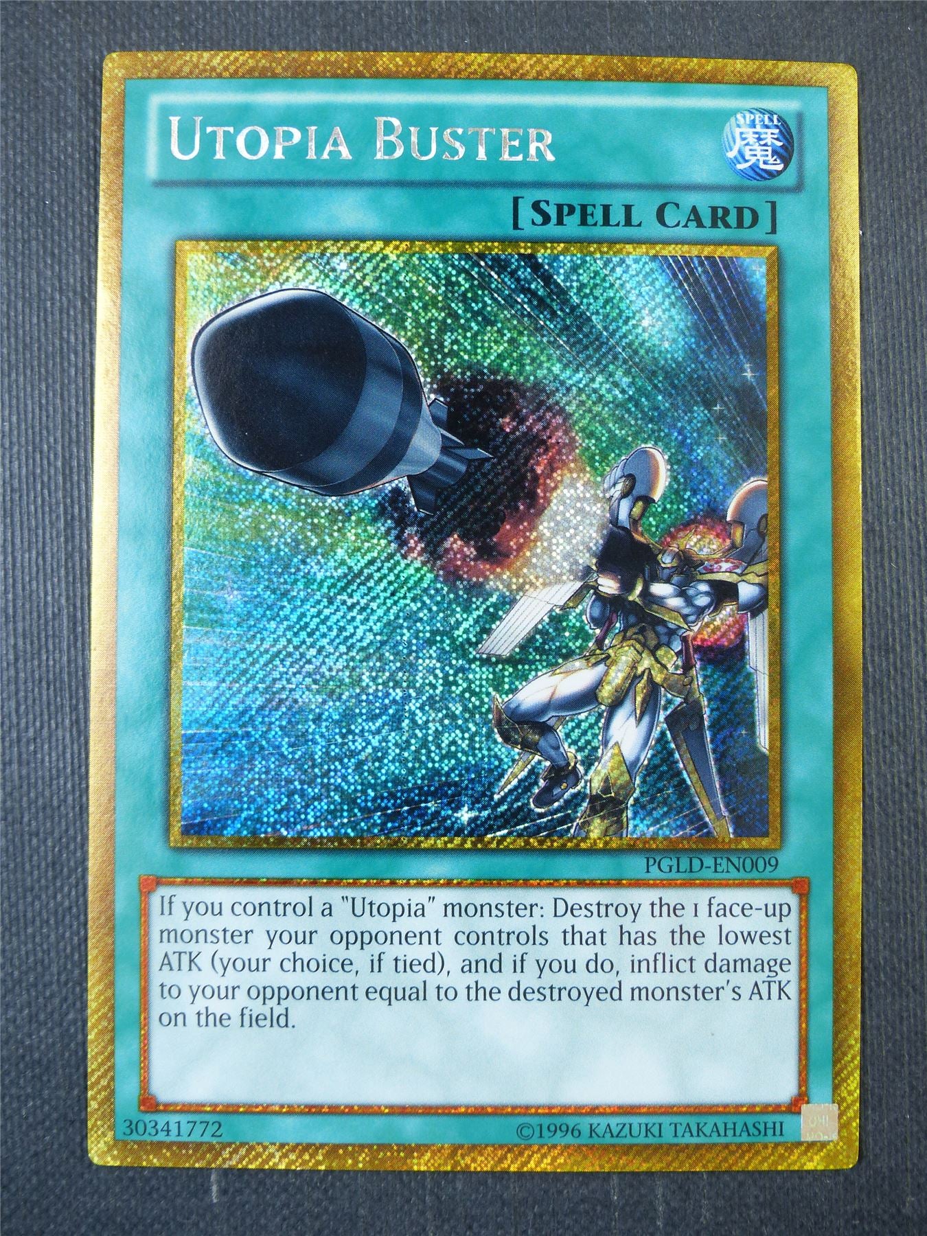 Utopia Buster PGLD Gold Rare - Yugioh Card #9E1