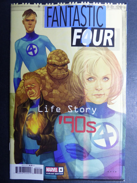 FANTASTIC Four: Life Story the 90's #4 variant cvr - Nov 2021 - Marvel Comics #34C