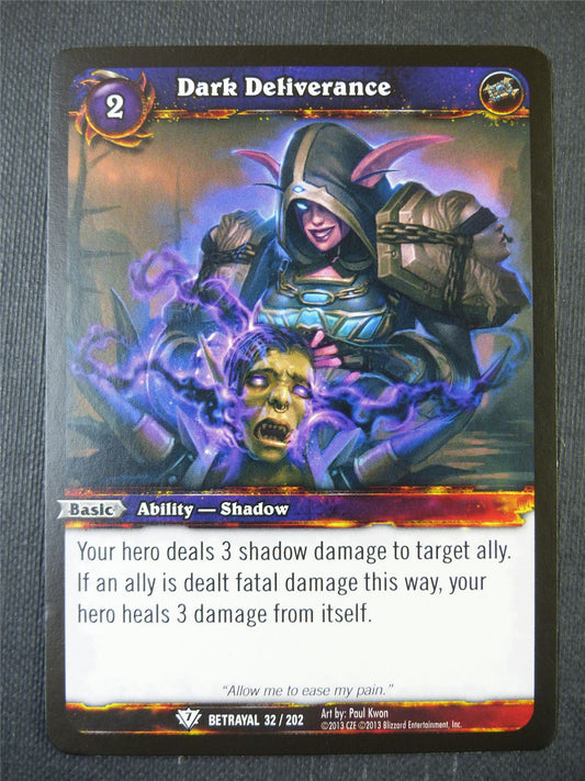 Dark Deliverance 32/202 - WoW Card #12X