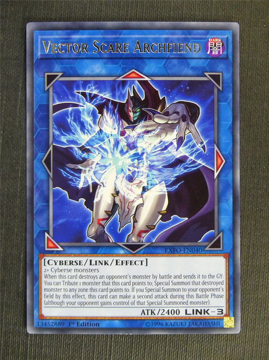 Victor Scare Archfiend EXFO Rare - 1st ed - Yugioh Cards #TS