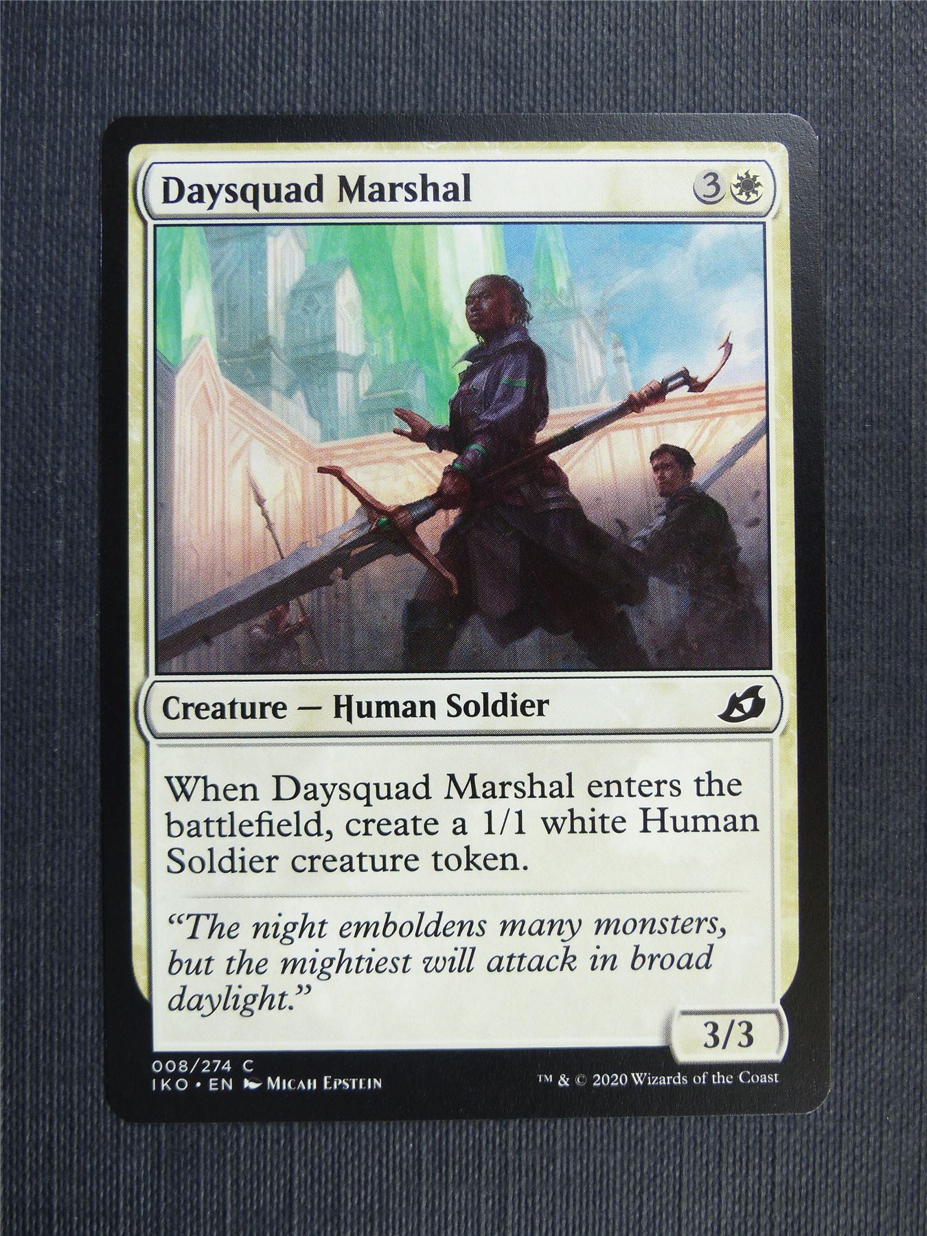 Daysquad Marshal - IKO Mtg Card