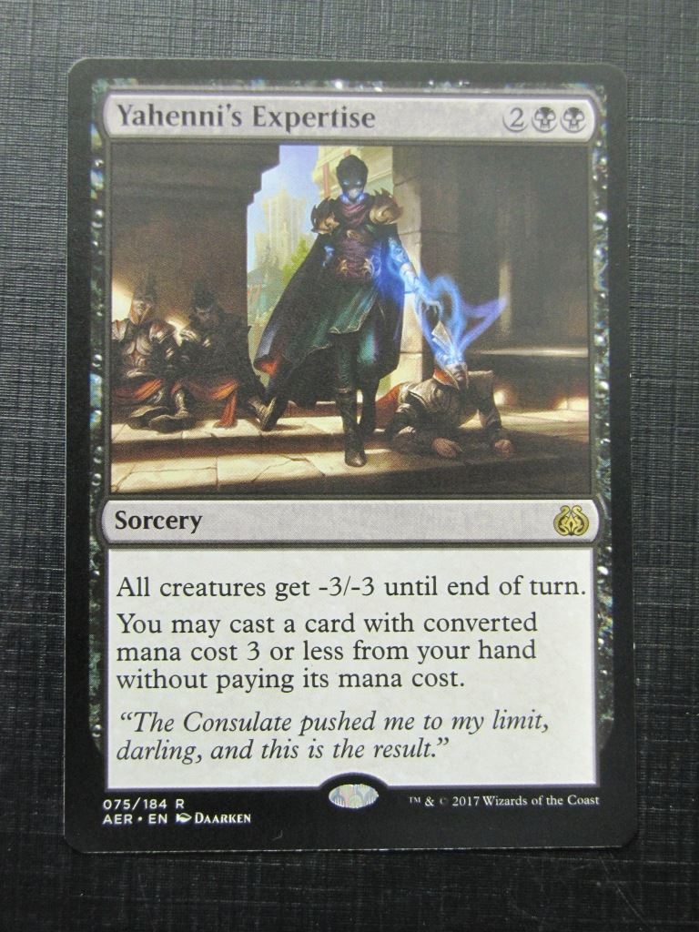 expertise cards mtg Yahenni's Expertise