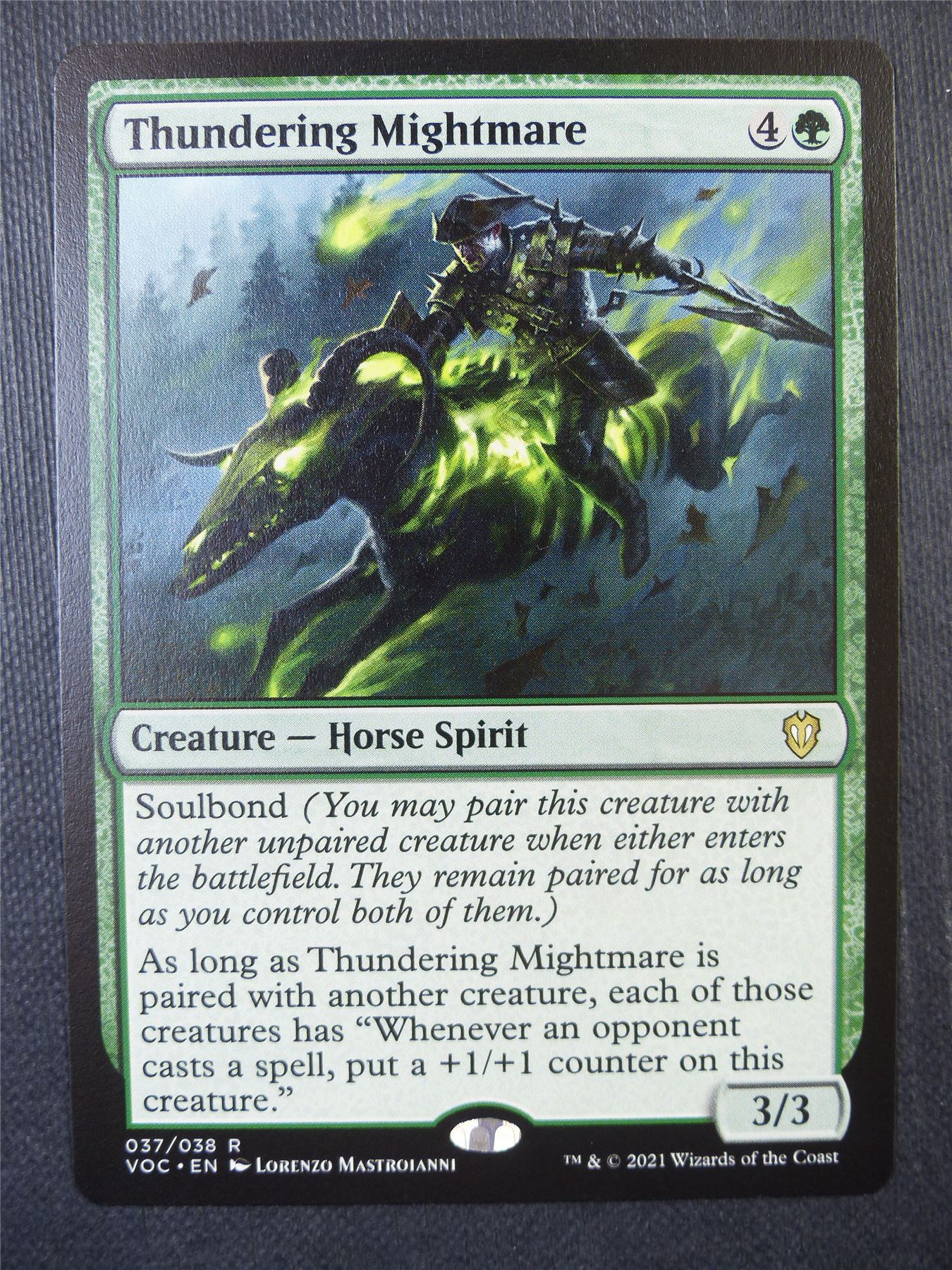 Thundering Mightmare - Mtg Card #89P