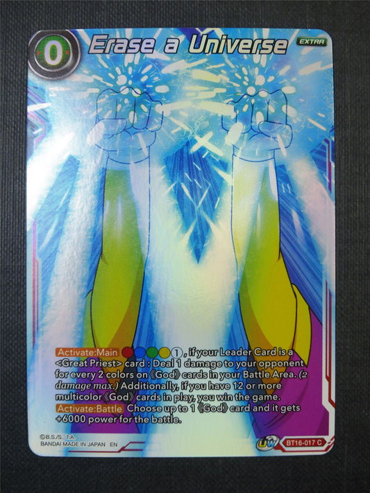 Erase a Universe Foil - Dragon Ball Super Card #3Y