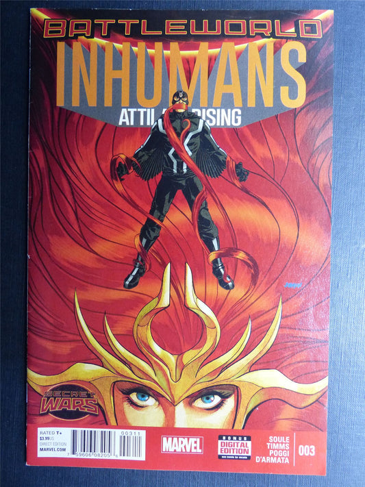 INHUMANS Attilan Rising #3- Marvel Comics #F5