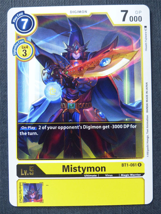 Mistymon BT1-061 R - Digimon Cards #QC