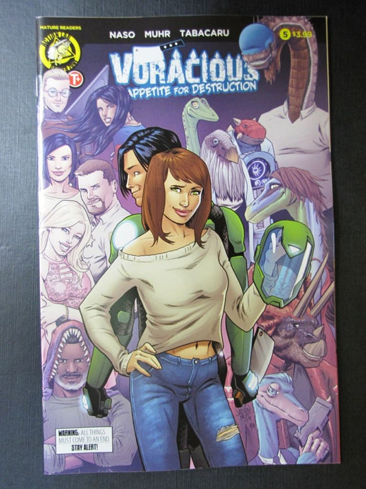 VORACIOUS: Appetite for Destruction #5 - September 2019 - Action Lab Comics #R7