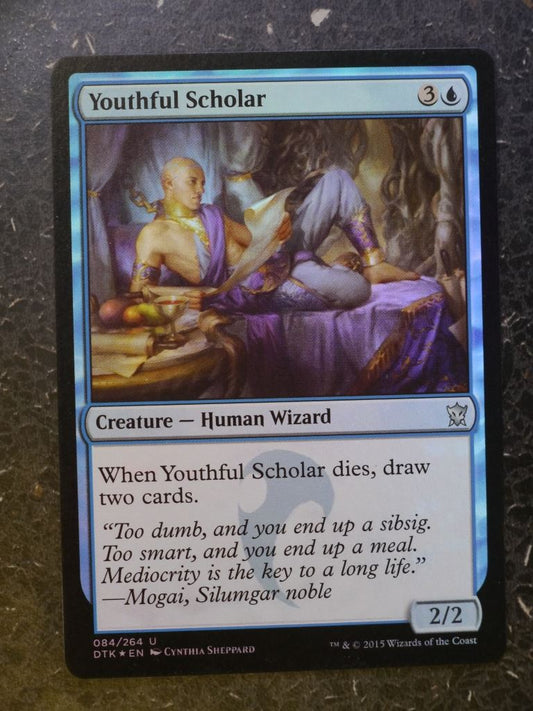 MTG Cards: YOUTHFUL SCHOLAR FOIL # 5E58