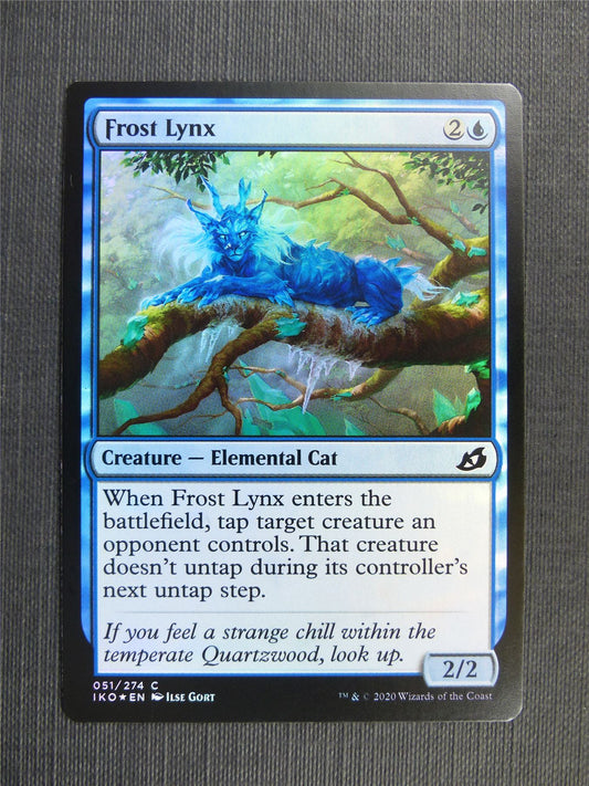 Frost Lynx Foil - IKO - Mtg Card