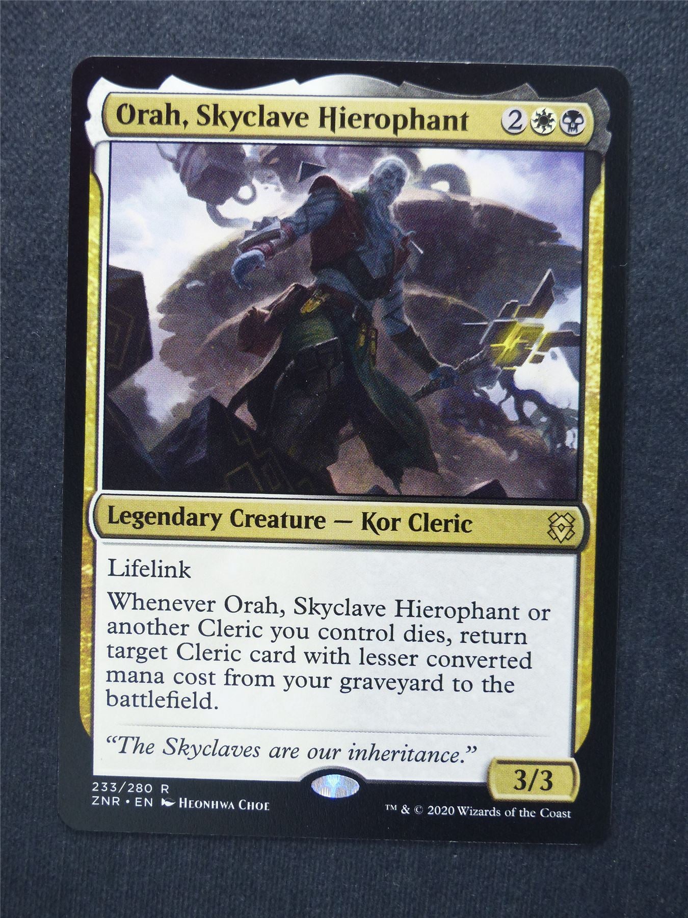 Orah Skyclave Hierophant - Mtg Magic Cards #3H