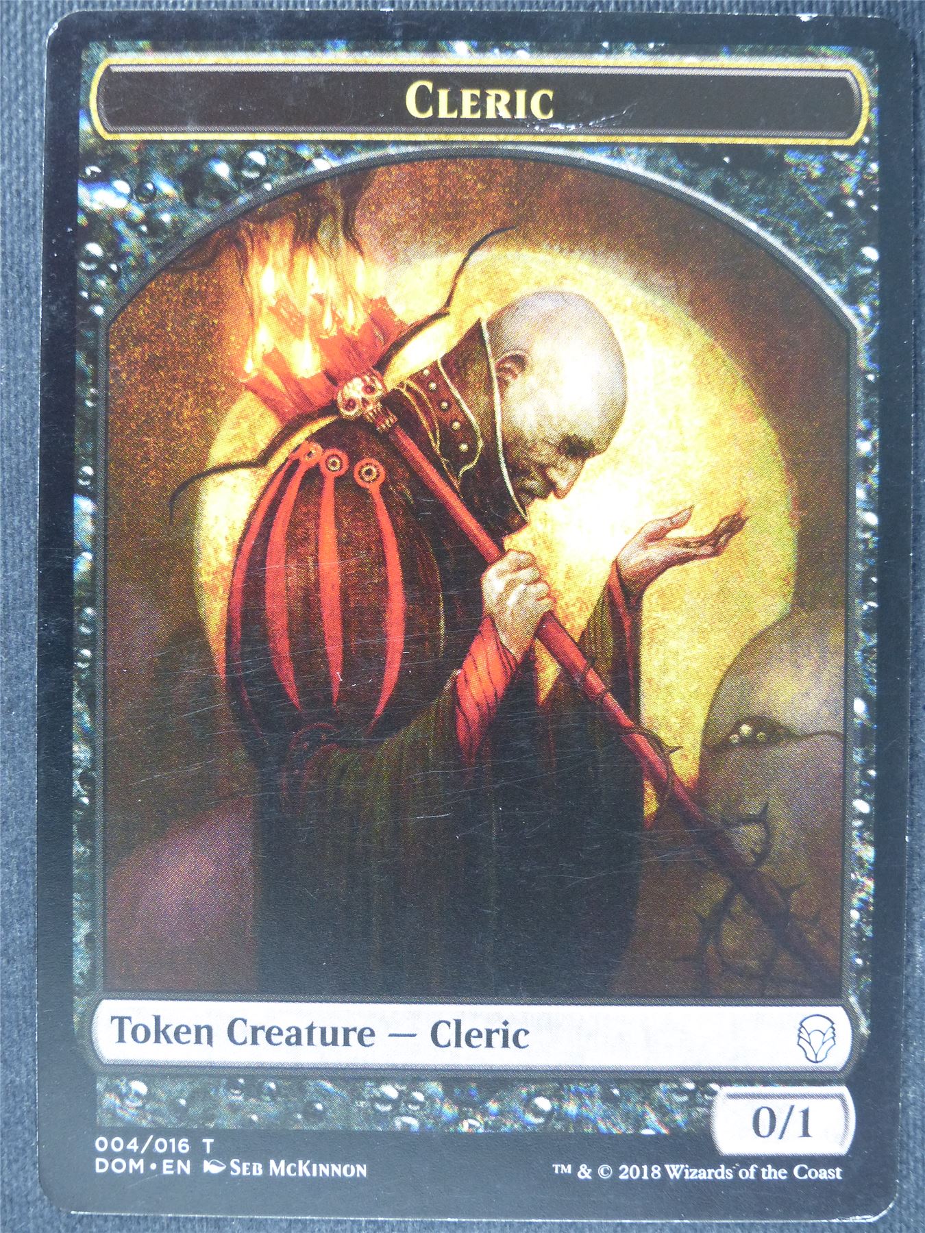 Cleric Token - Mtg Magic Cards #WP