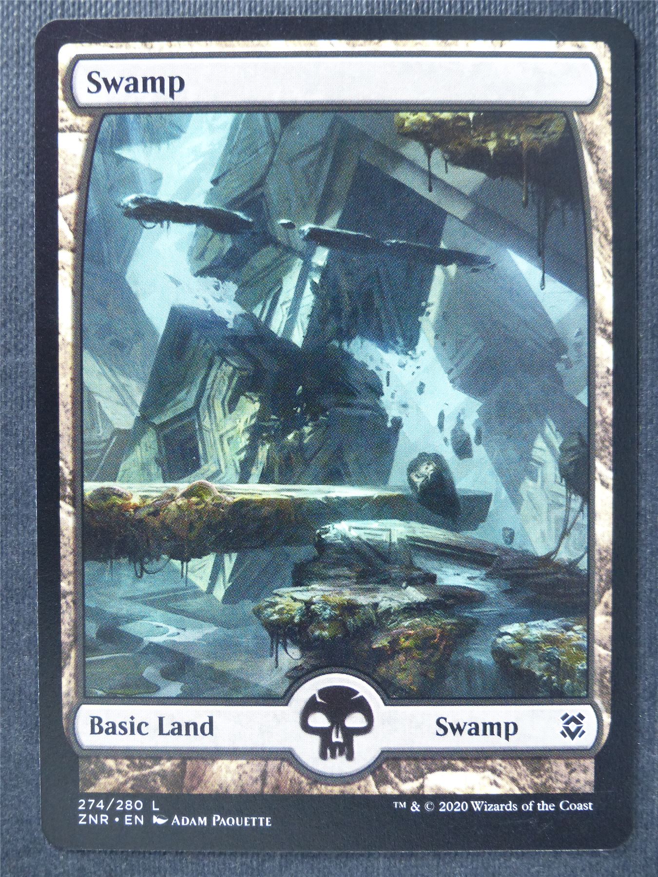 Swamp 274/280 Full Art - Mtg Magic Cards #BJ