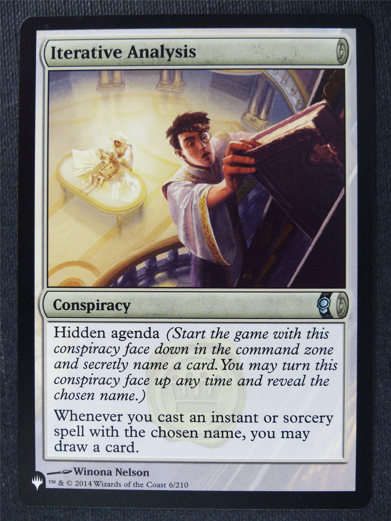 Iterative Analysis - Mtg Magic Cards #1RJ