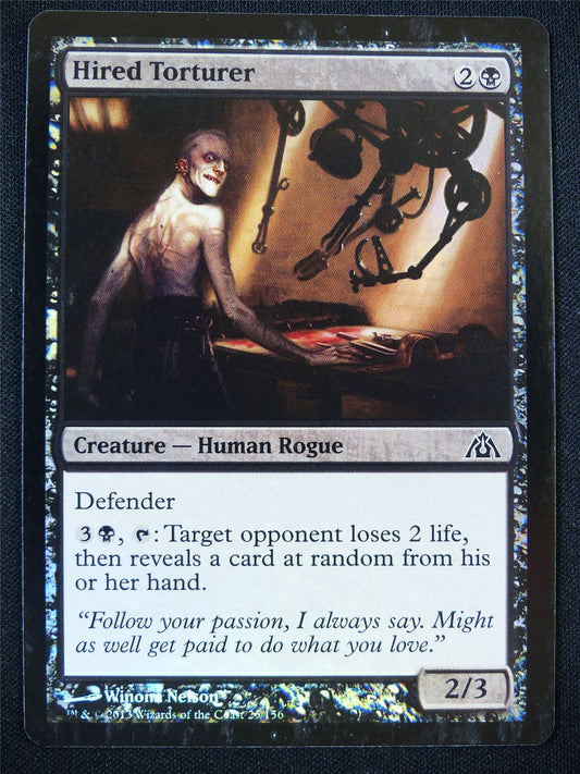 Hired Torturer Foil - Mtg Card #20L