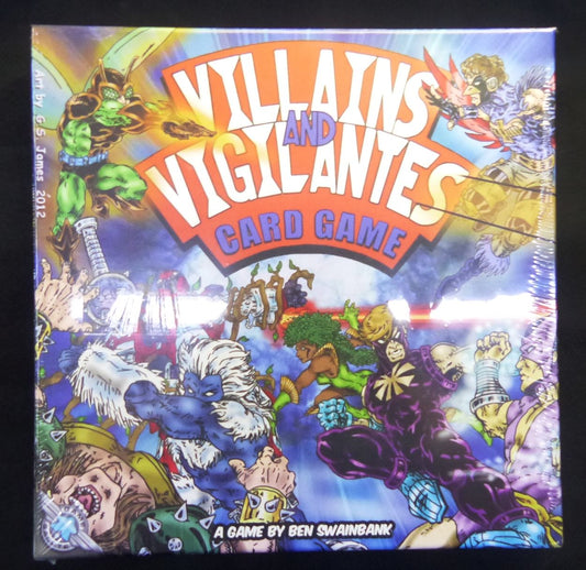 Used - Villains And Vigilantes - Board Game #1AF