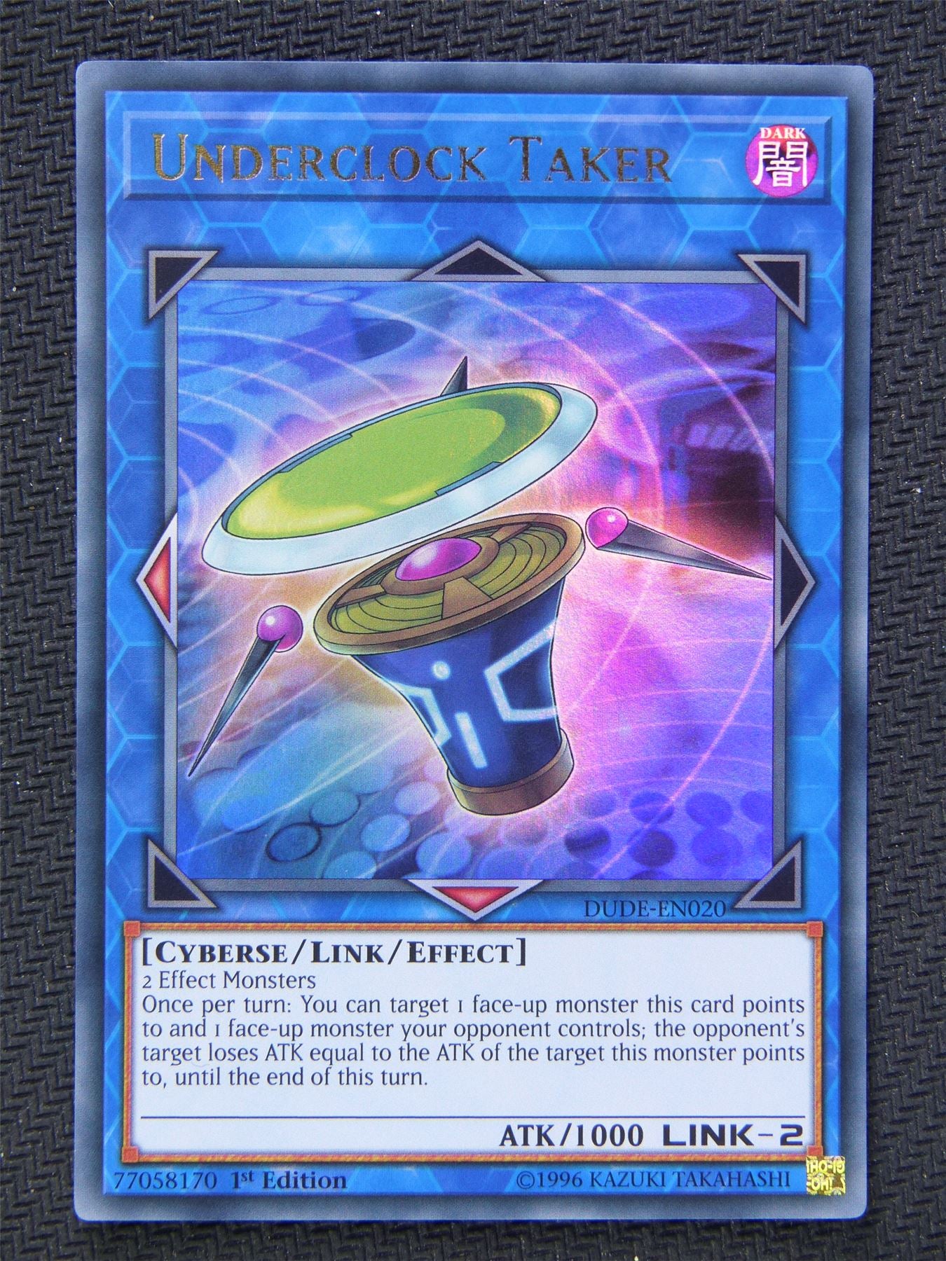 Underclock Taker DUDE - Ultra Rare - Yugioh Card #640