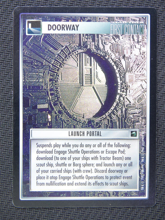 Doorway Launch Portal - Star Trek CCG First Contact #5C3