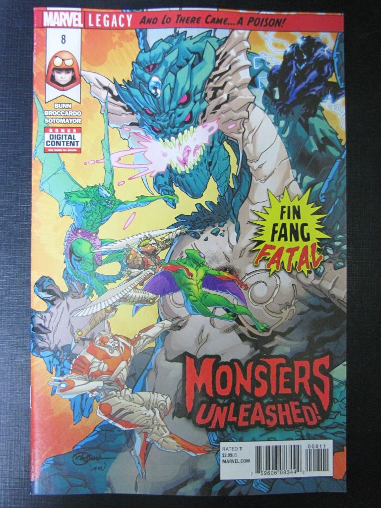 Monsters Unleashed! #8 - February 2018 - Marvel Comic # 5I78