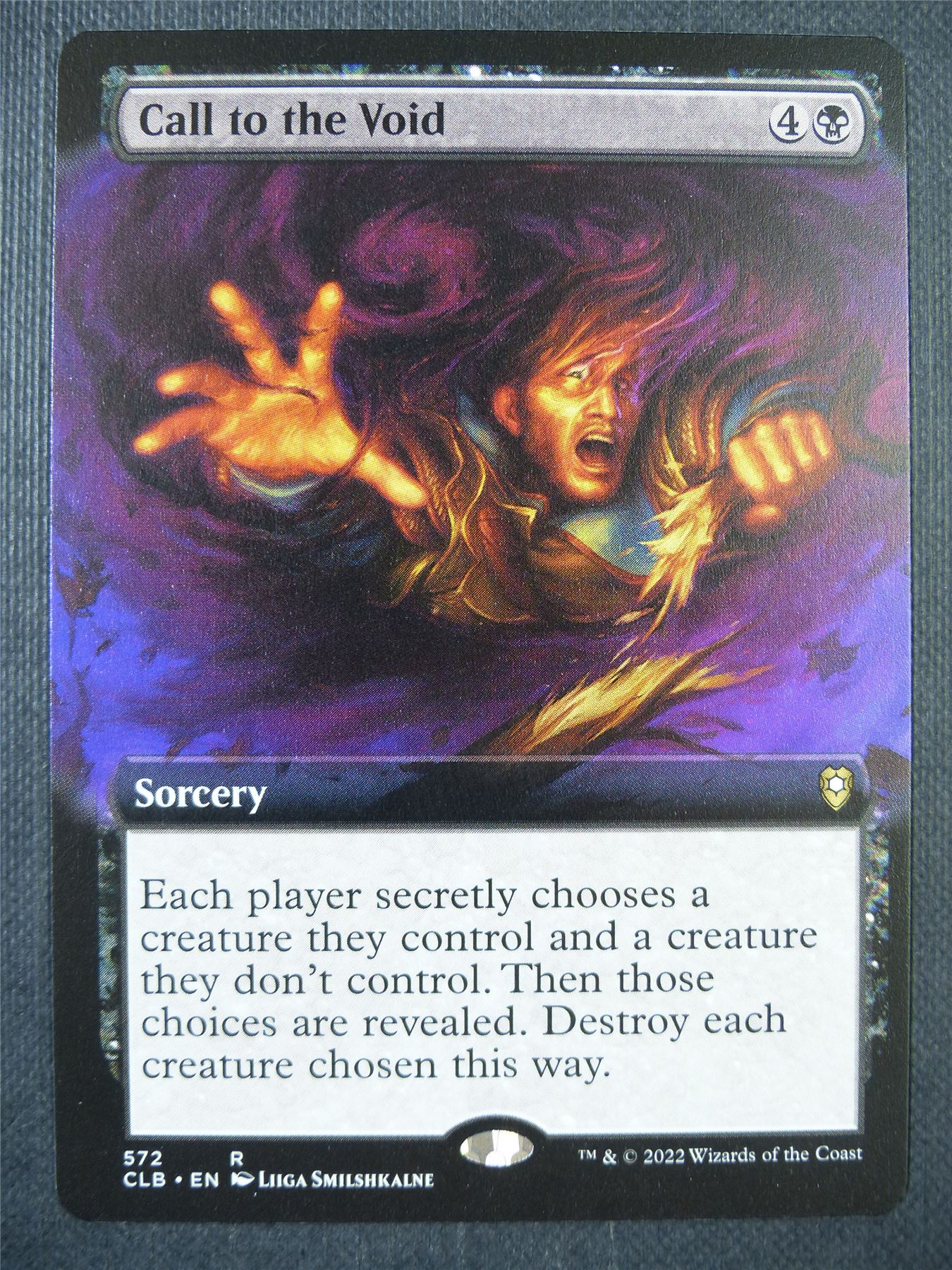 Call to the Void Extended art - Mtg Card #6TO