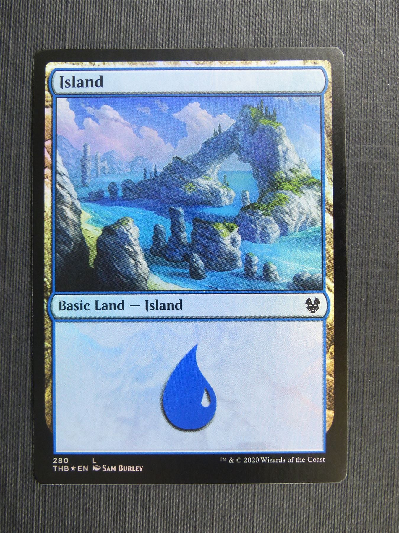 Island 280 Foil - Theros Collector Ed - Mtg Magic Cards #3OI