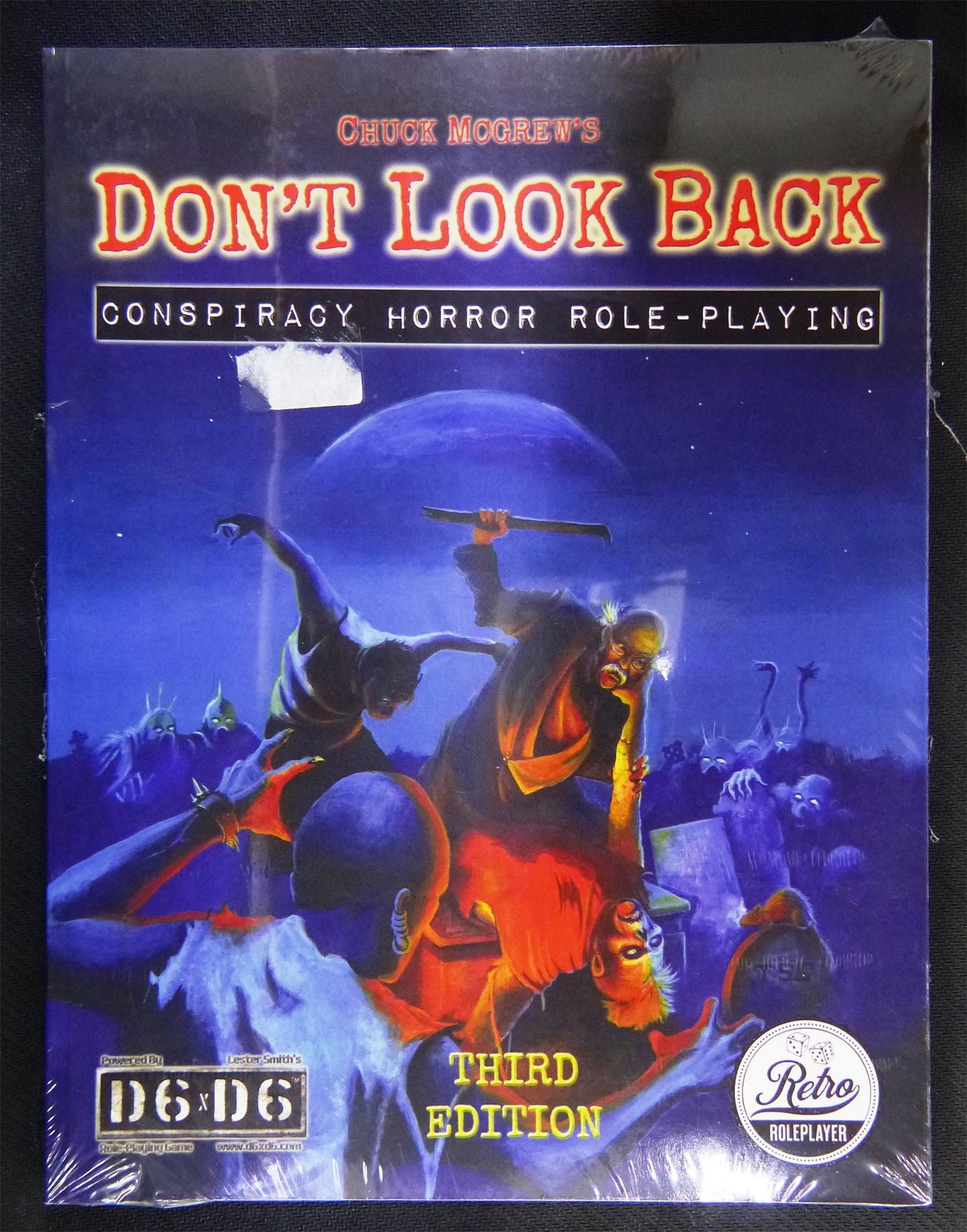 Dont Look Back - 3rd Edition - Conspiracy Horror Role-Playing - Roleplay - RPG #15B