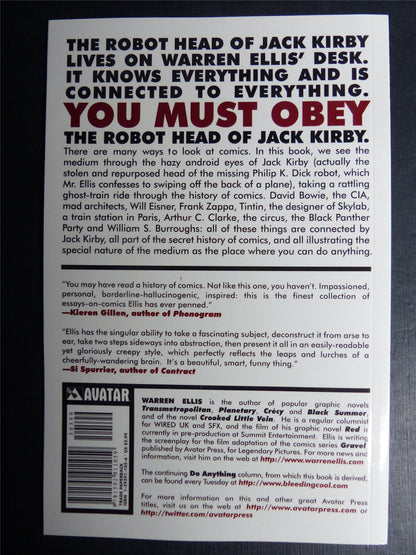DO Anything by Warren Ellis - Avatar Graphic Softback #34Q