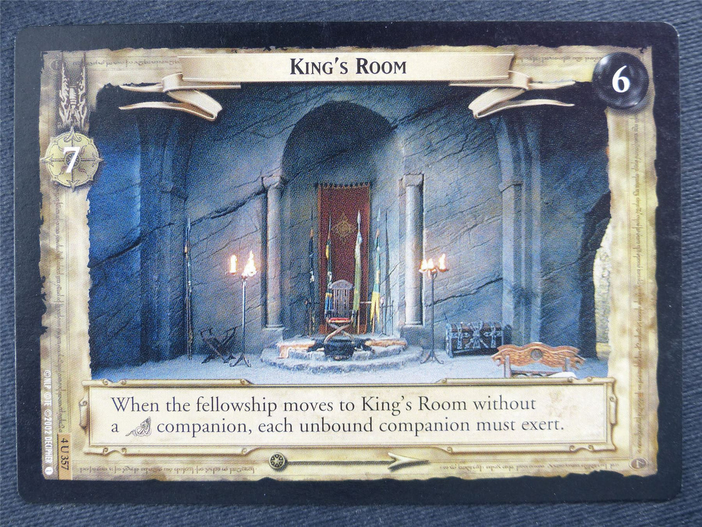 King's Room 4 U 357 - LotR Cards #NV