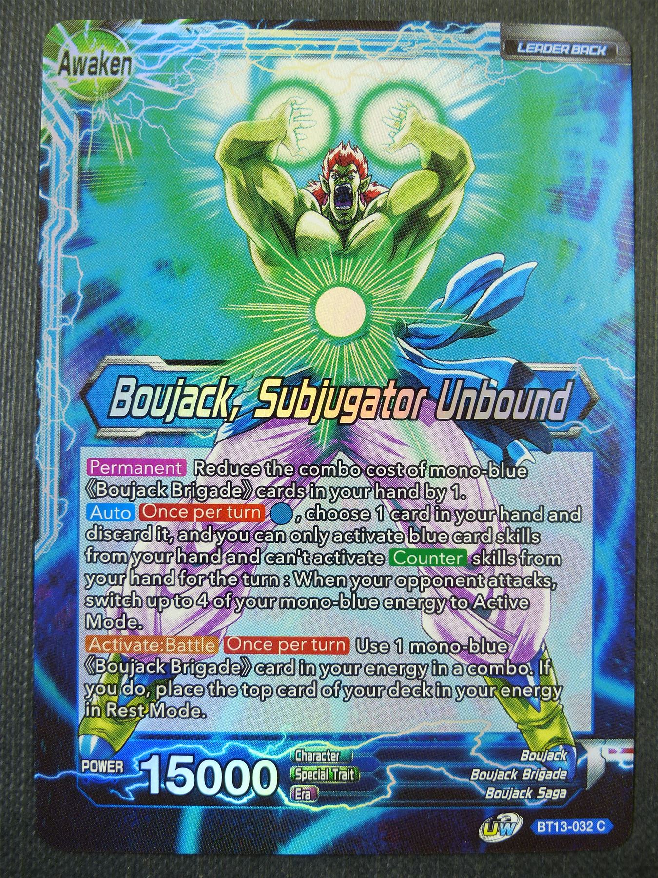 Boujack Subjugator Unbound Foil - Dragon Ball Super Card #5GT