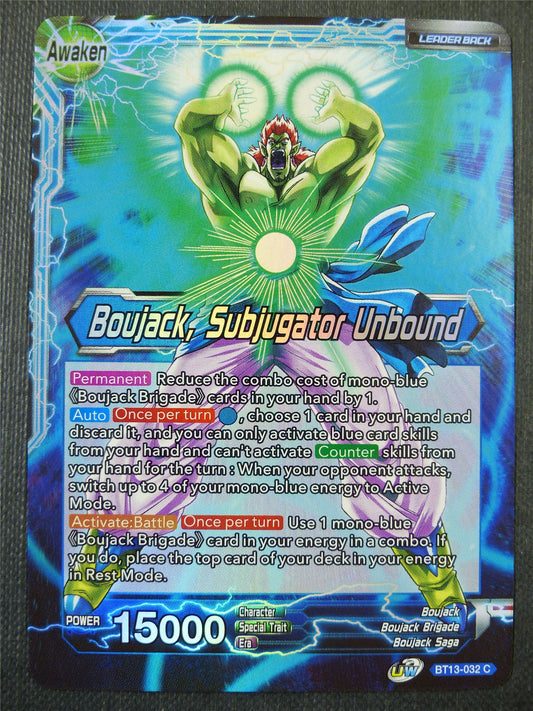 Boujack Subjugator Unbound Foil - Dragon Ball Super Card #5GT