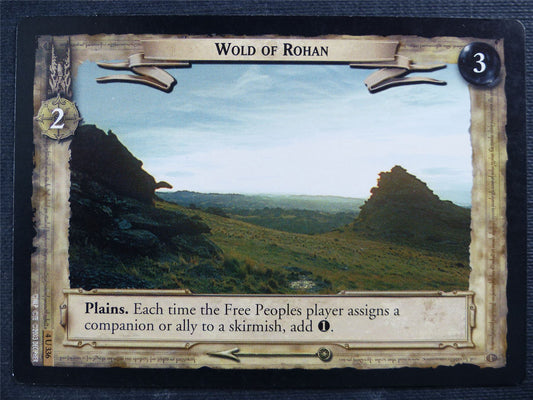 Wold of Rohan 4 U 336 - LotR Card #45X