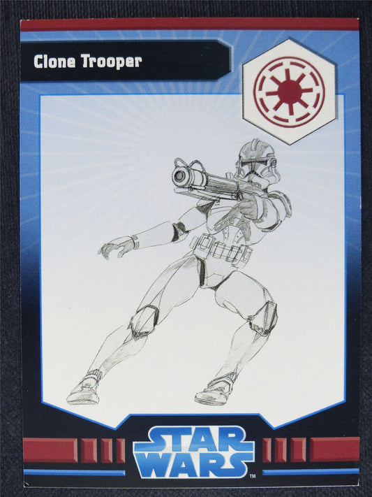 Clone Trooper - Star Wars Miniatures Spare Cards #70