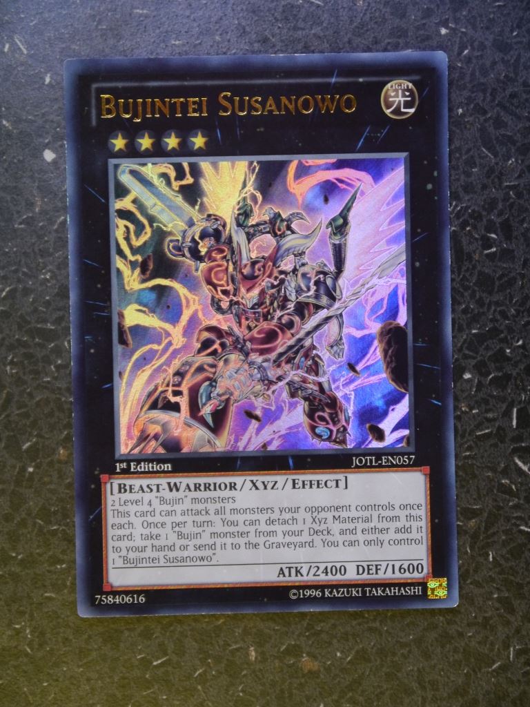 Yugioh Cards: BUJINTEI SUSANOWO JOTL ULTRA RARE # 2H99