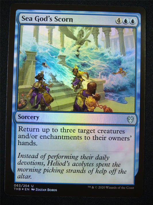 Sea God's Scorn Foil - Mtg Card #1R0