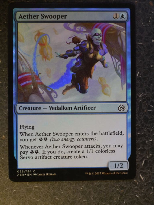 MTG Cards: AETHER SWOOPER FOIL # 9H23
