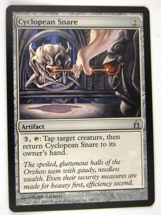 MTG Magic: the Gathering Cards: CYCLOPEAN SNARE: RAV